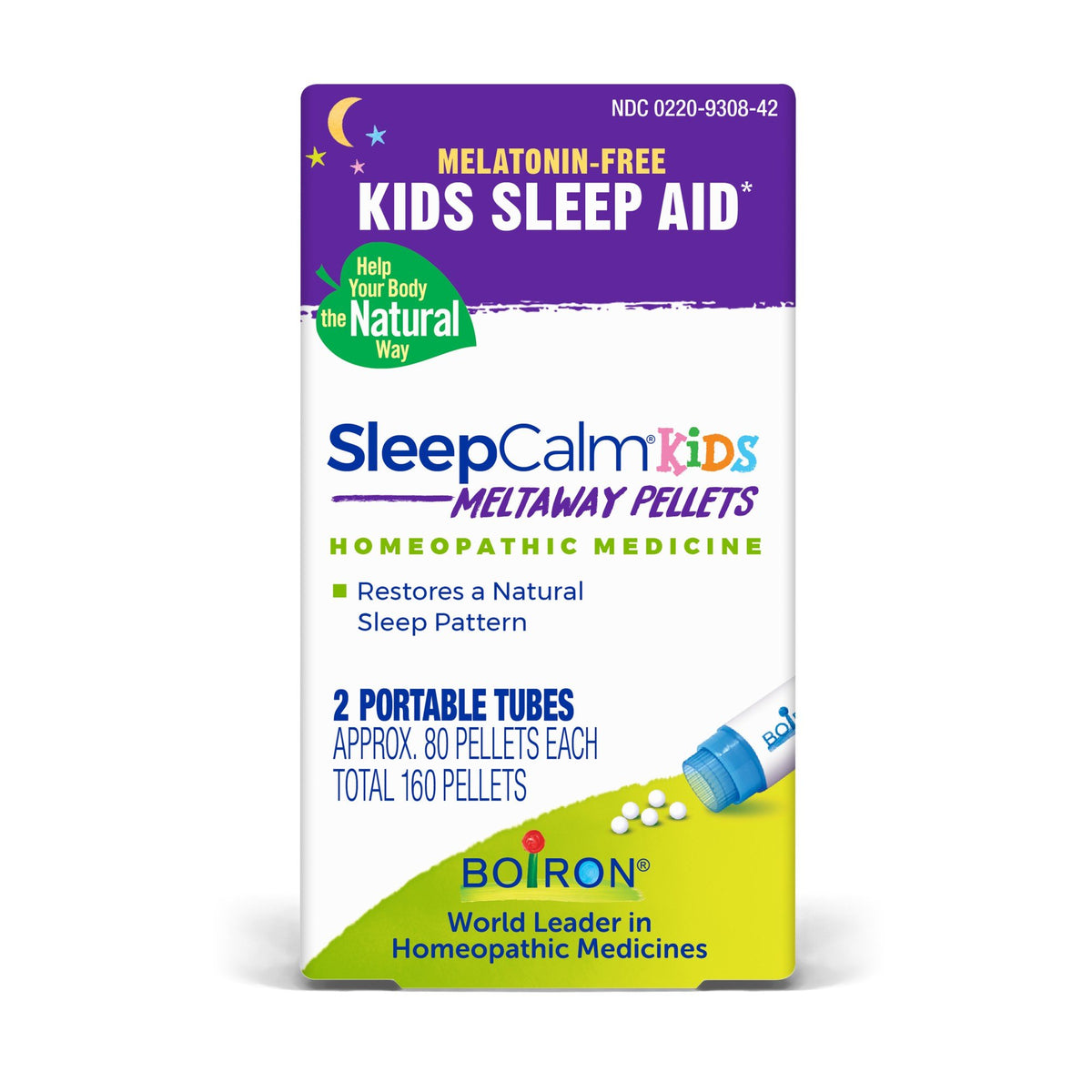 Boiron SleepCalm Kids Pellets Homeopathic Medicine For Sleep Relief 160 Pellet