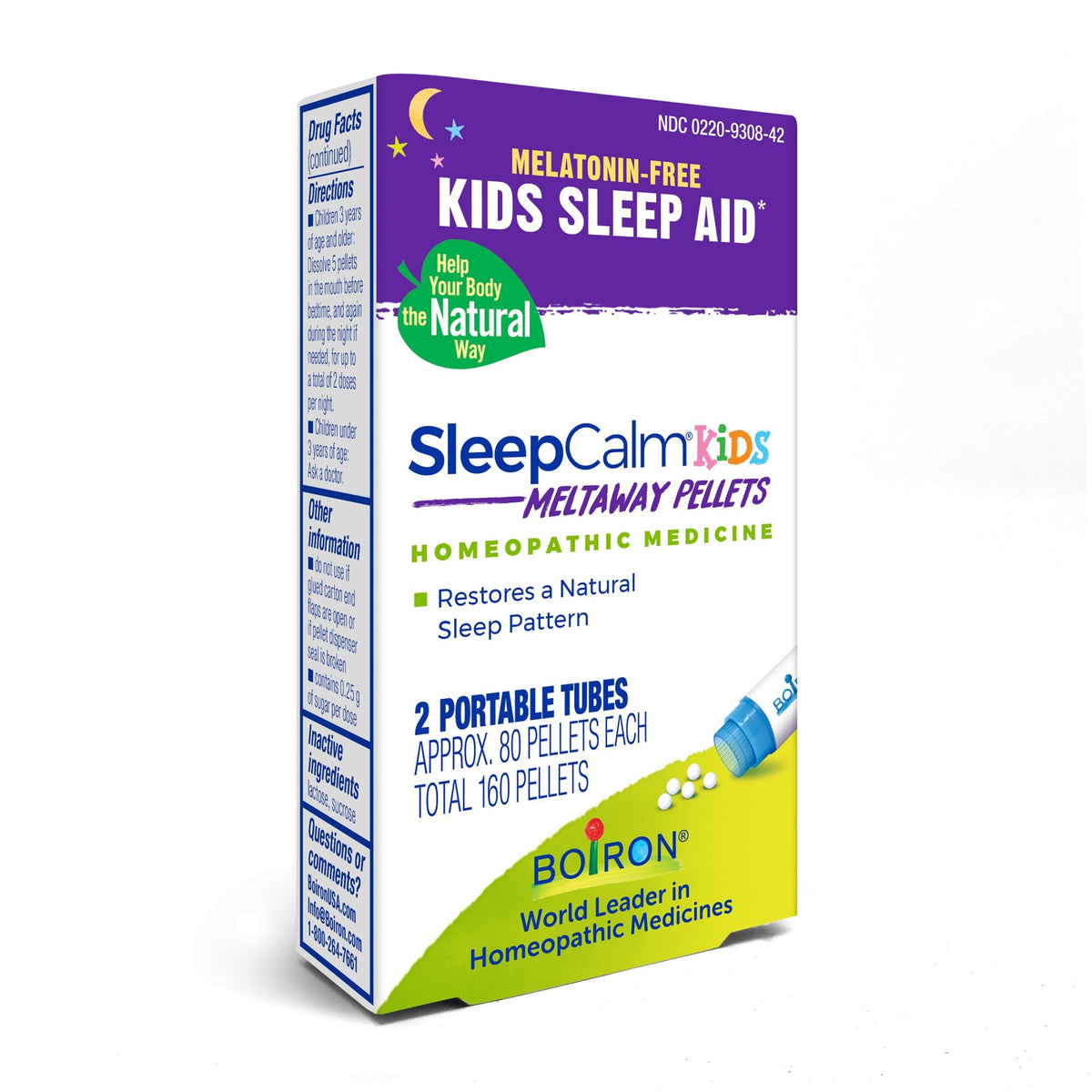 Boiron SleepCalm Kids Pellets Homeopathic Medicine For Sleep Relief 160 Pellet