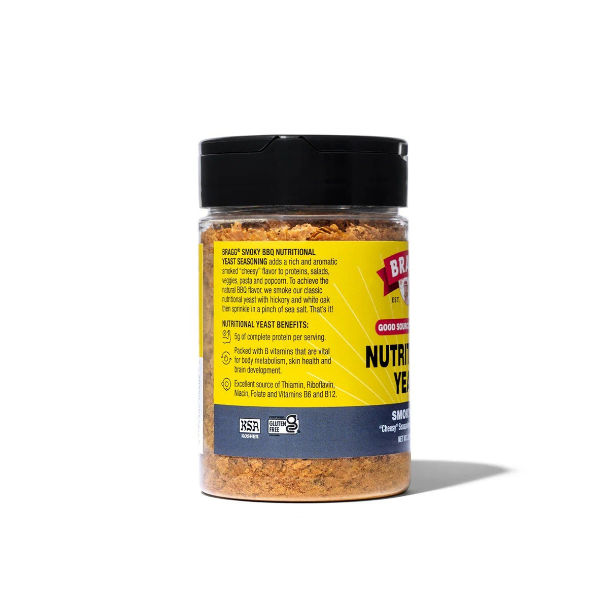 Bragg Nutritional Yeast - Smoky BBQ 3 oz Flakes