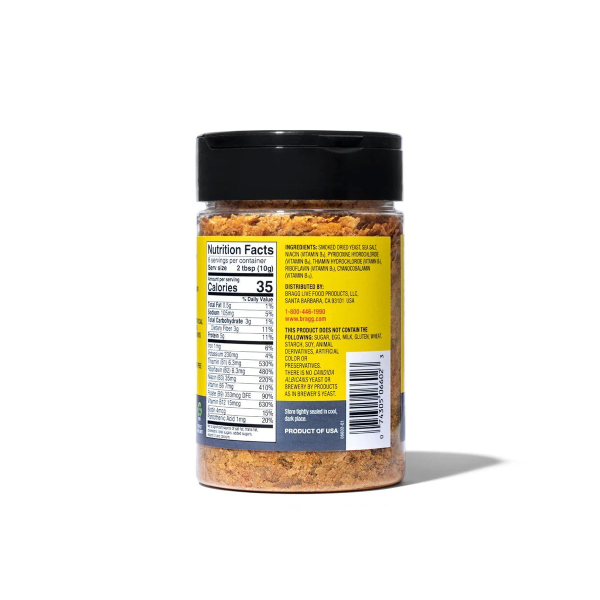 Bragg Nutritional Yeast - Smoky BBQ 3 oz Flakes