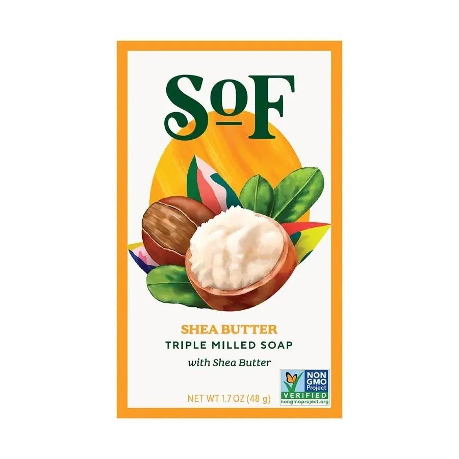 South of France Triple Milled Bar Soap Shea Butter 1.7 oz. Bar