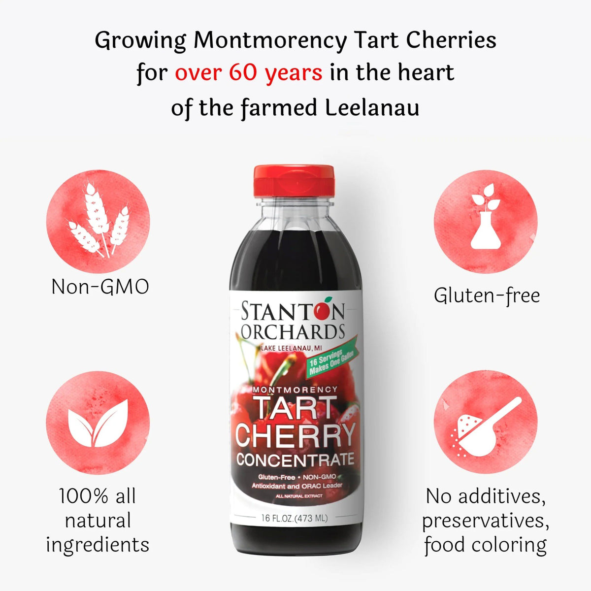 Stanton Orchards Montmorency Tart Cherry 16 oz Liquid
