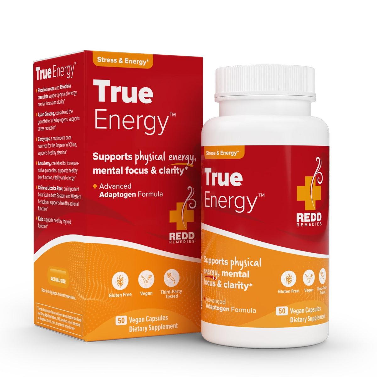 Redd Remedies trueENERGY 50 Capsule