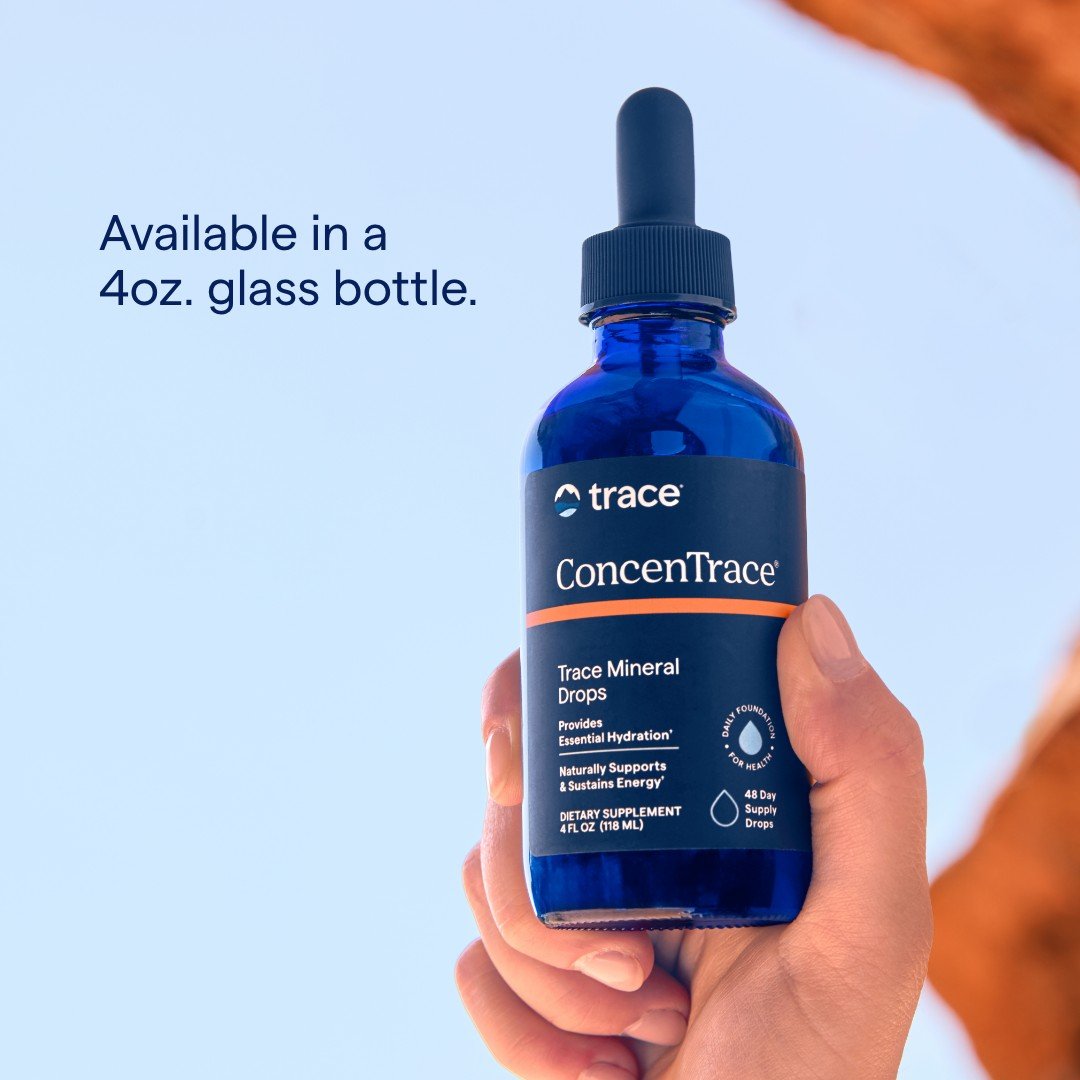 Trace Minerals ConcenTrace Trace Mineral Drops - Glass 4 oz Liquid