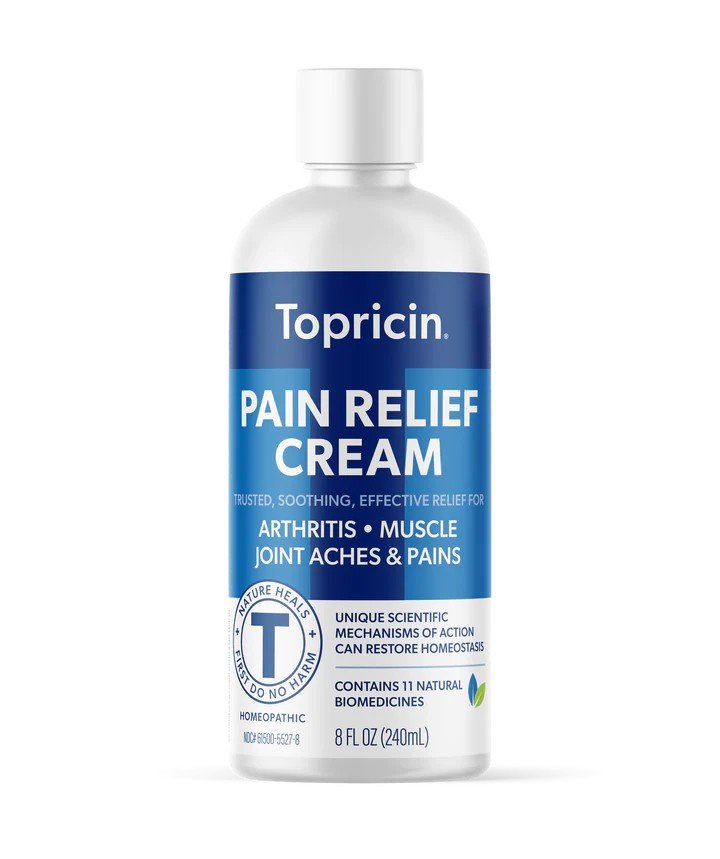 Topricin Pain Relief Cream 8 oz Cream