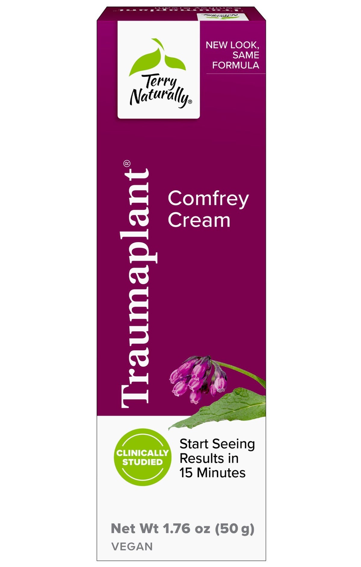 EuroPharma (Terry Naturally) Traumaplant Comfrey Cream 1.76 oz Cream