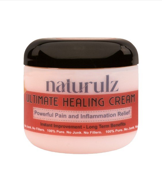 Ultimate Healing Cream | Naturulz | Powerful Pain and Inflammation Relief | Instant Improvement | Long Term Benefits | 100% Pure, No Junk, No Fillers | VitaminLife