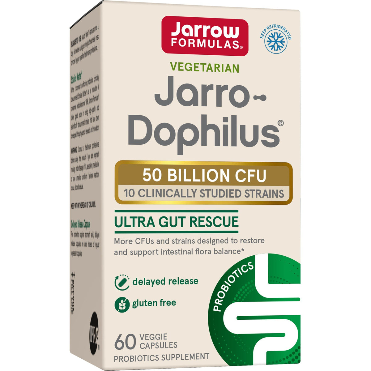 Jarrow Formulas Ultra Jarro-Dophilus - 50 Billion 60 VegCap