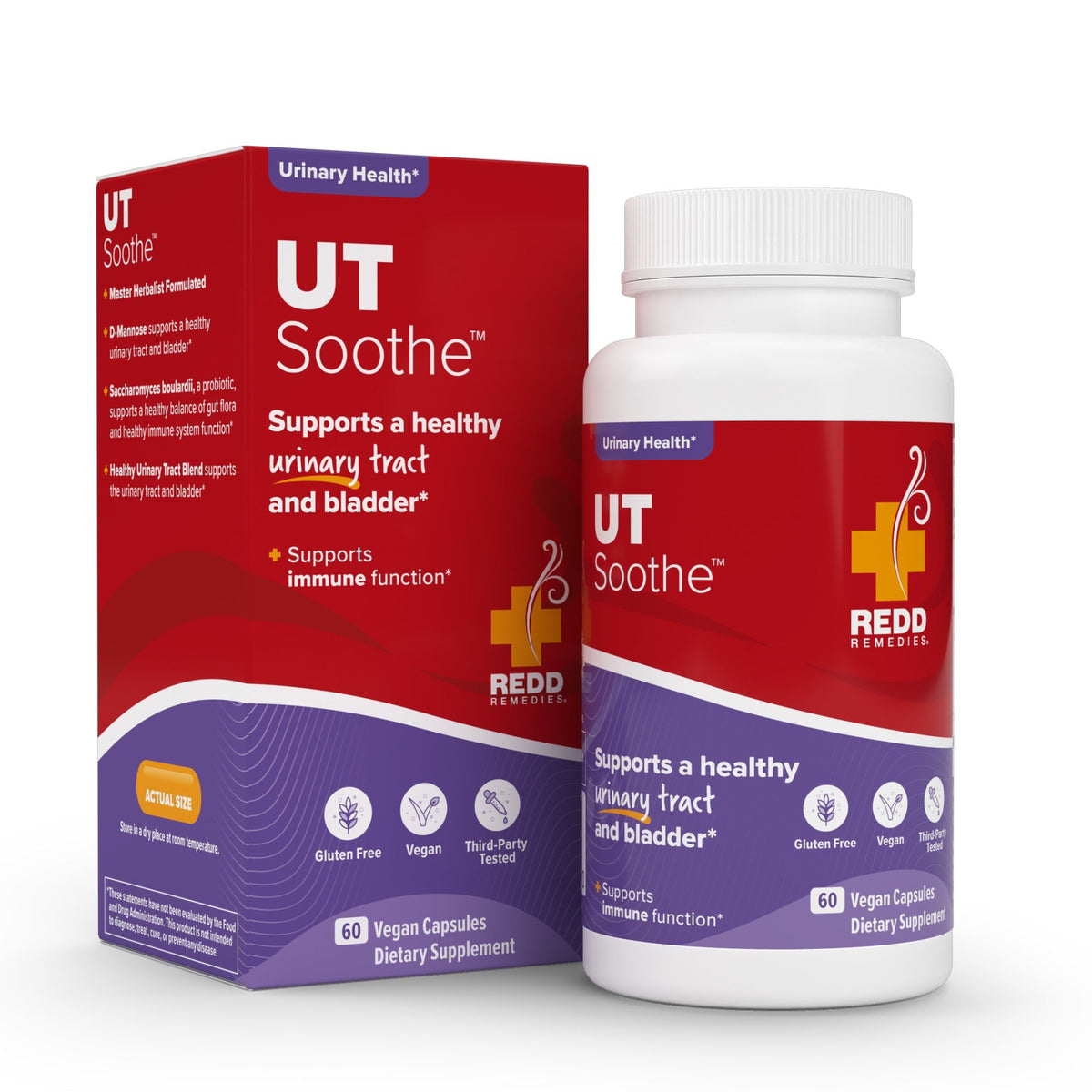 Redd Remedies UT Soothe w/ probiotics 60 Capsule