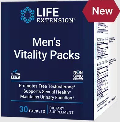 Life Extension Men's Vitality Packs 30 Packet