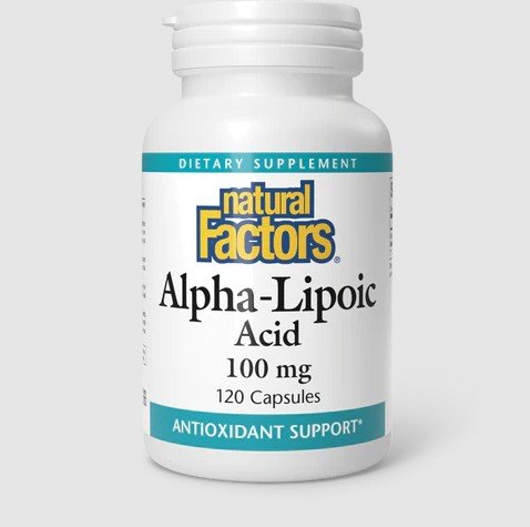 Natural Factors Alpha Lipoic Acid 100mg 120 Capsule