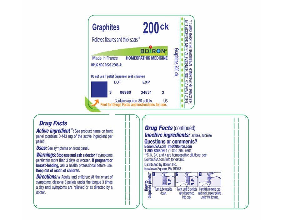 Boiron Graphites 200CK Homeopathic Single Medicine For First Aid 80 Pellet