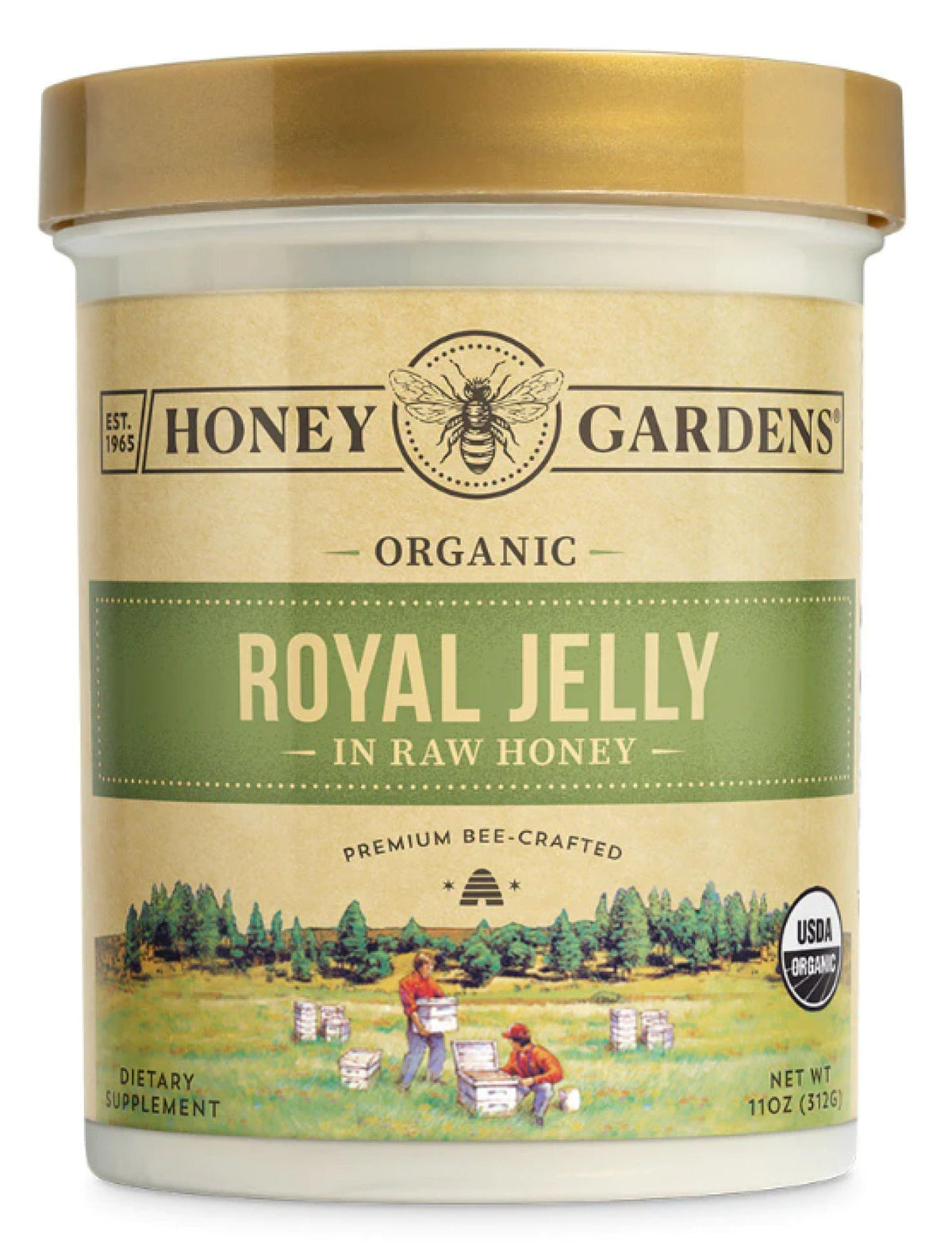 Honey Gardens Royal Jelly in Honey 30,000mg 11 oz Jelly
