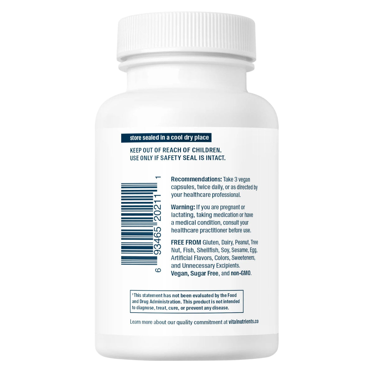 Vital Nutrients BCQ 60 Capsule