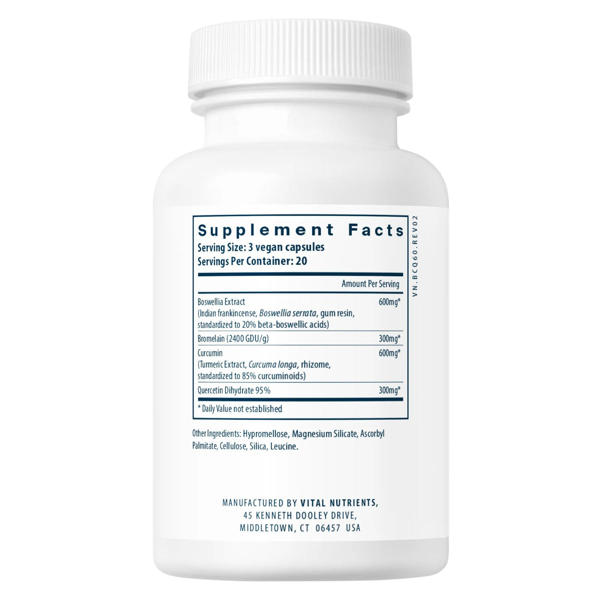 Vital Nutrients BCQ 60 Capsule