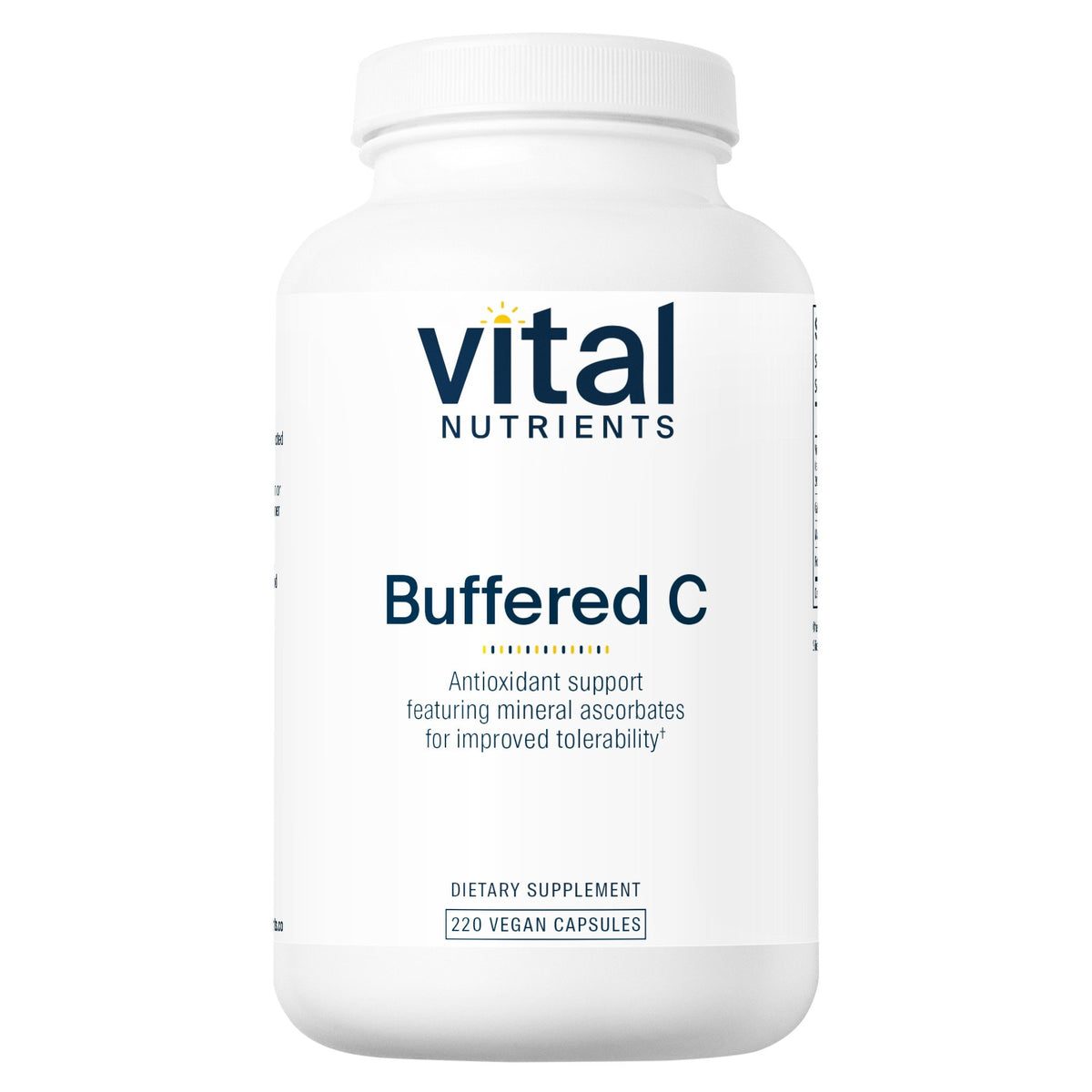 Vital Nutrients Buffered C 500mg 220 VegCap