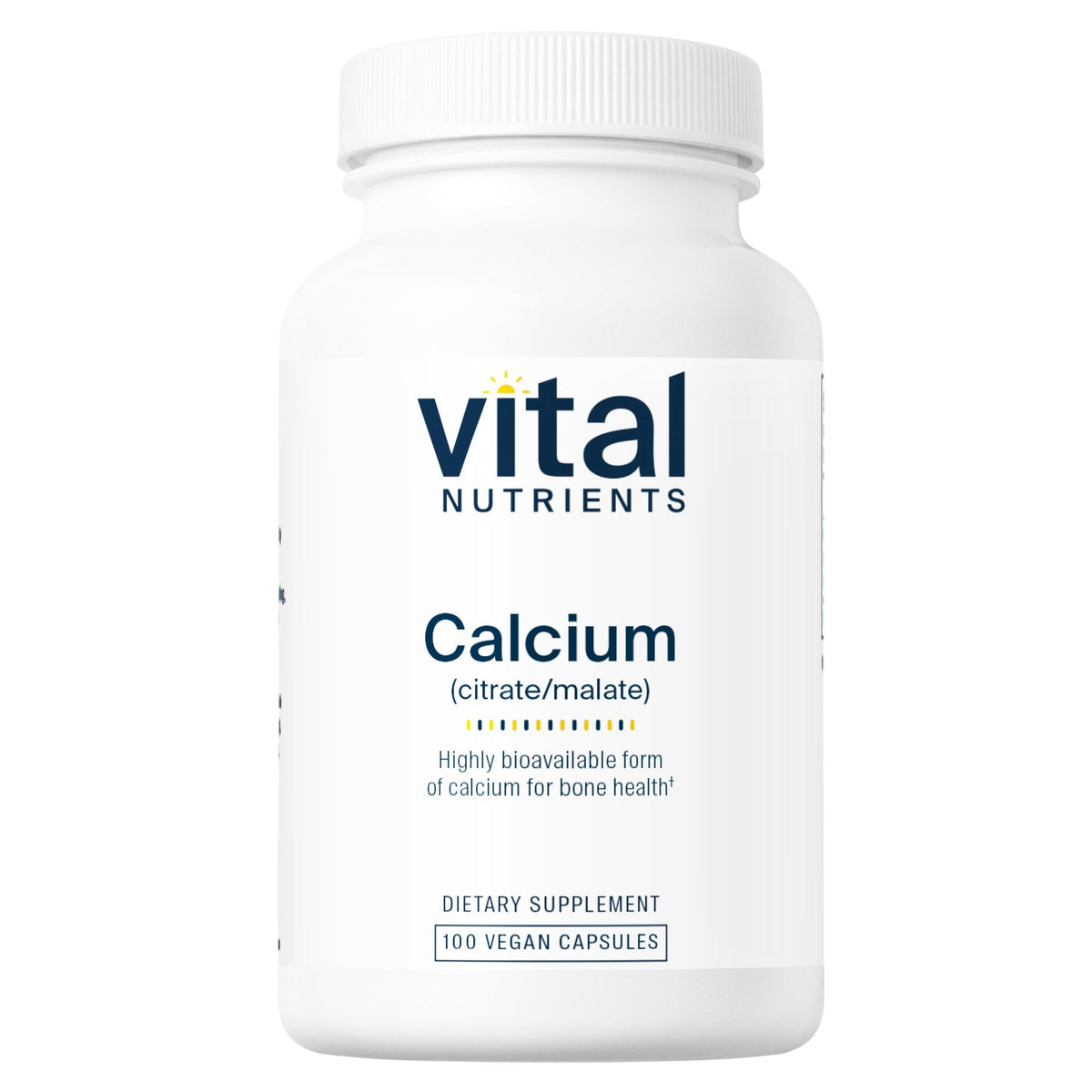 Vital Nutrients Calcium -Citrate/Malate 150 mg 100 Capsule