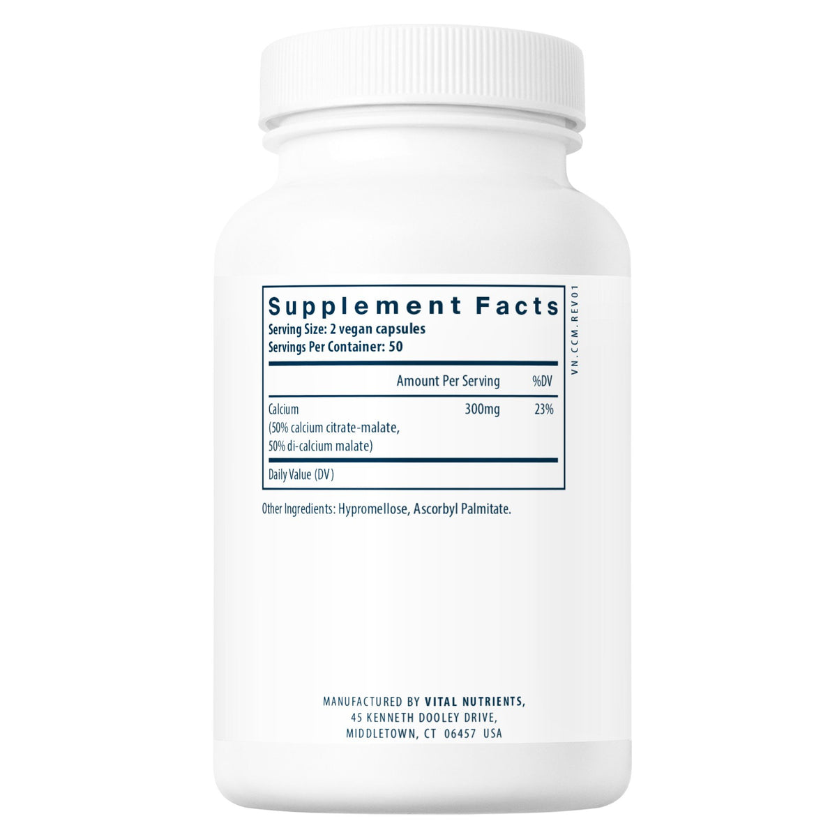 Vital Nutrients Calcium -Citrate/Malate 150 mg 100 Capsule
