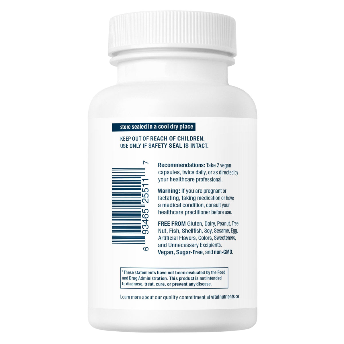 Vital Nutrients Detox Formula 60 Capsule