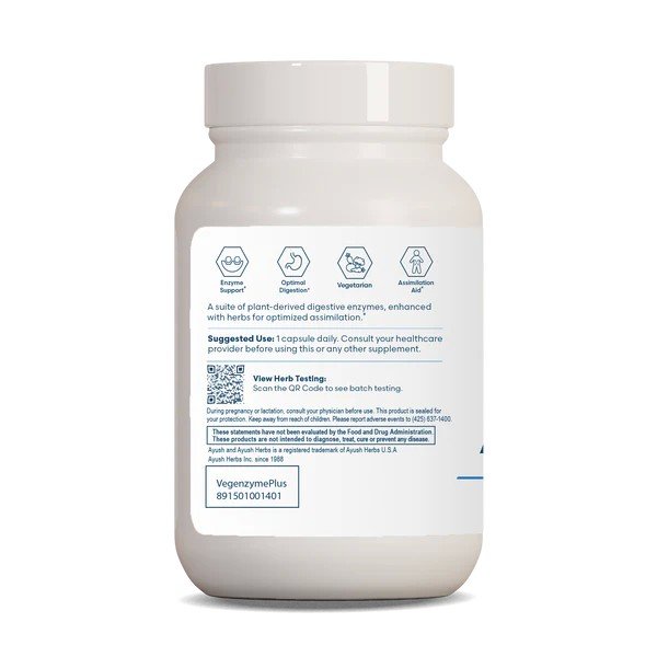 Ayush Herbs Vegenzyme Plus 90 VegCap