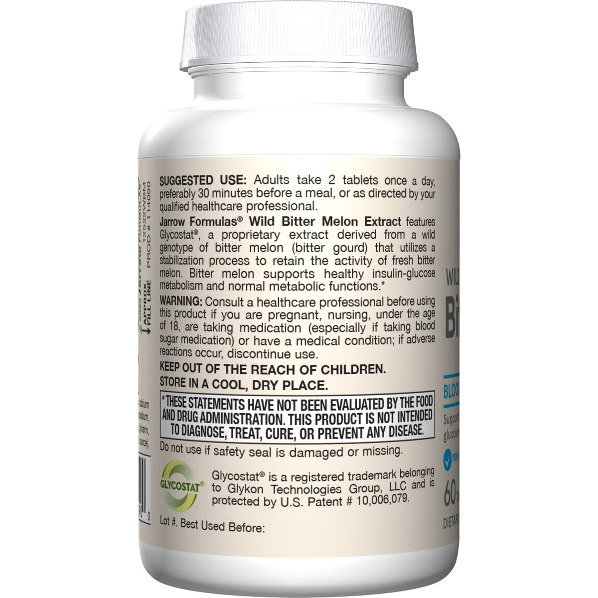 Jarrow Formulas Wild Bitter Melon Extract 60 Capsule