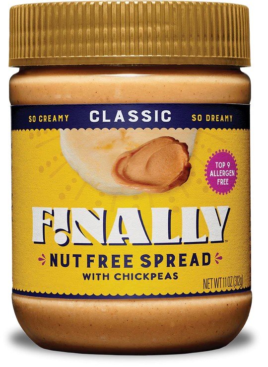 Finally! Classic-Nut Free Spread with Chickpeas 11 oz Spread