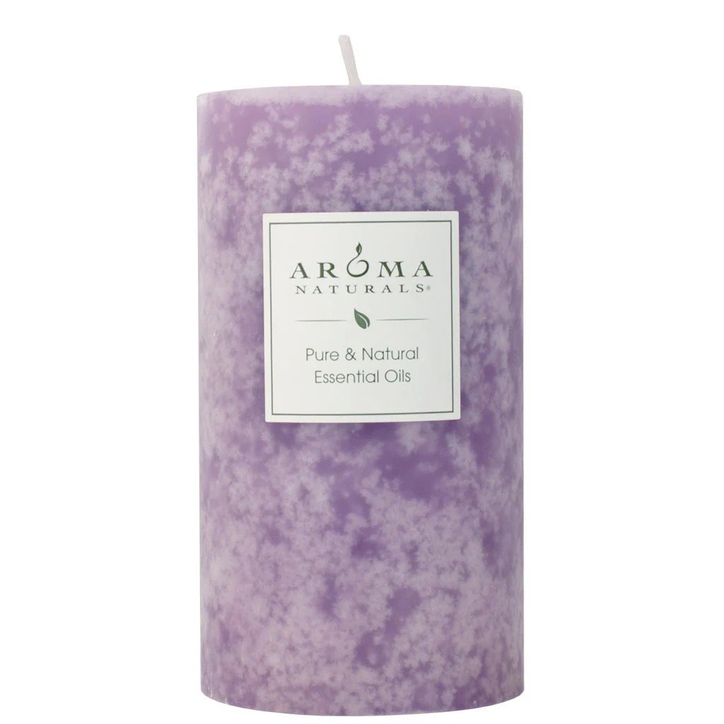 Aroma Naturals Serenity Naturally Blended Pillar 1 Candle