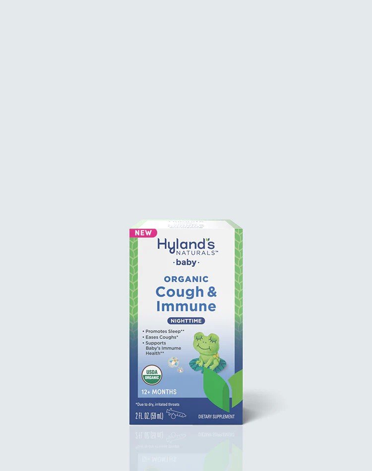 Hylands Organic Baby Cough &amp; Immune Nighttime 2 ounce Liquid