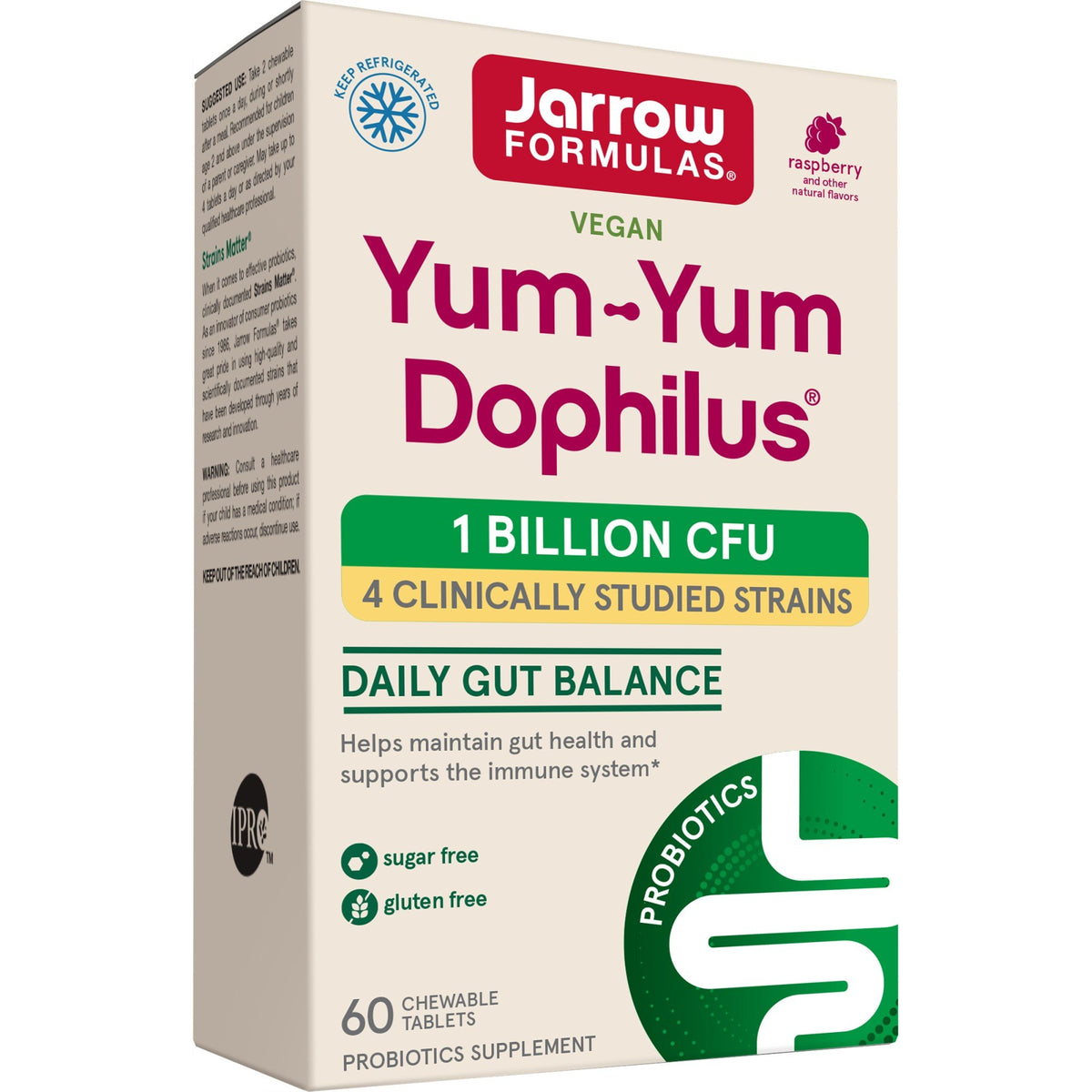 Jarrow Formulas Yum-Yum Dophilus 60 Chewable