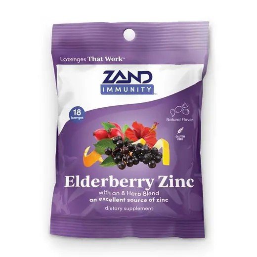 Zand Elderberry Zinc 18 Lozenge