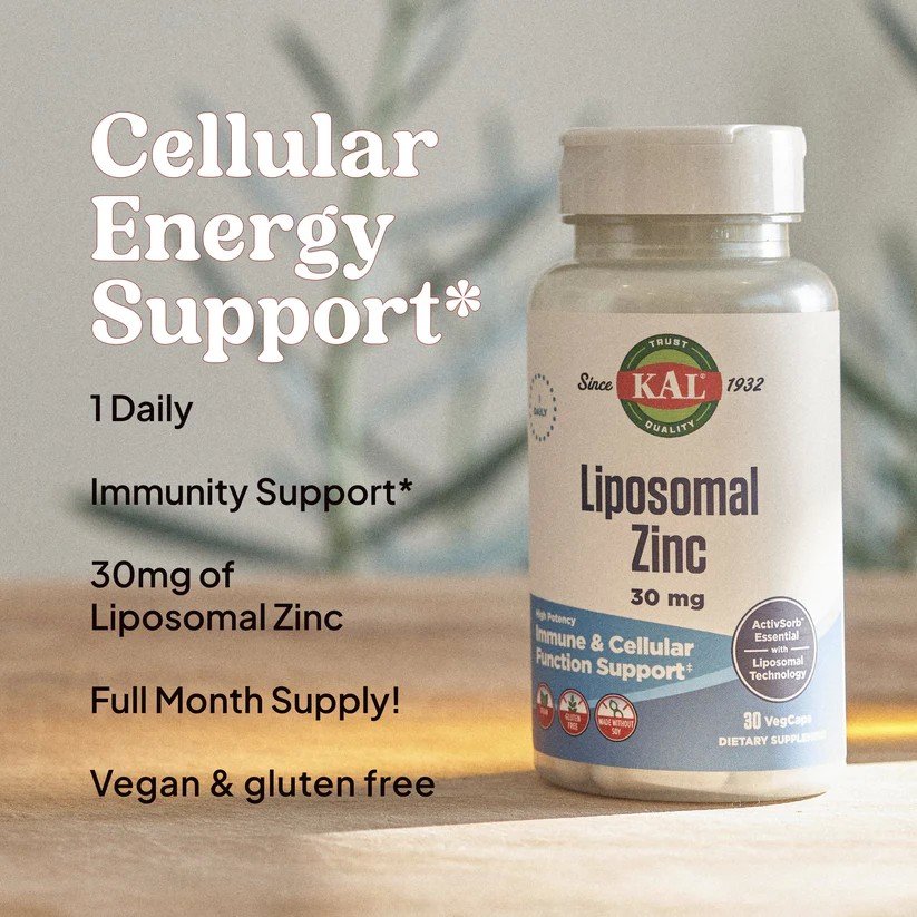 Kal Liposomal Zinc 30 VegCap