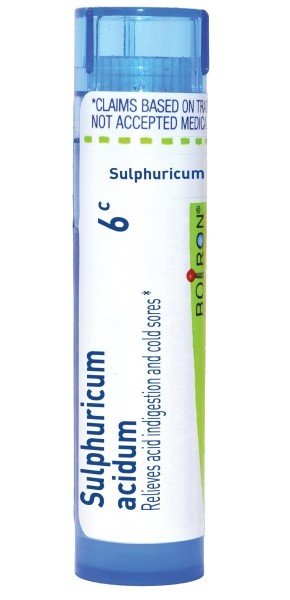 Boiron Sulphuricum Acidum 6C Homeopathic Single Medicine For Digestive 80 Pellet