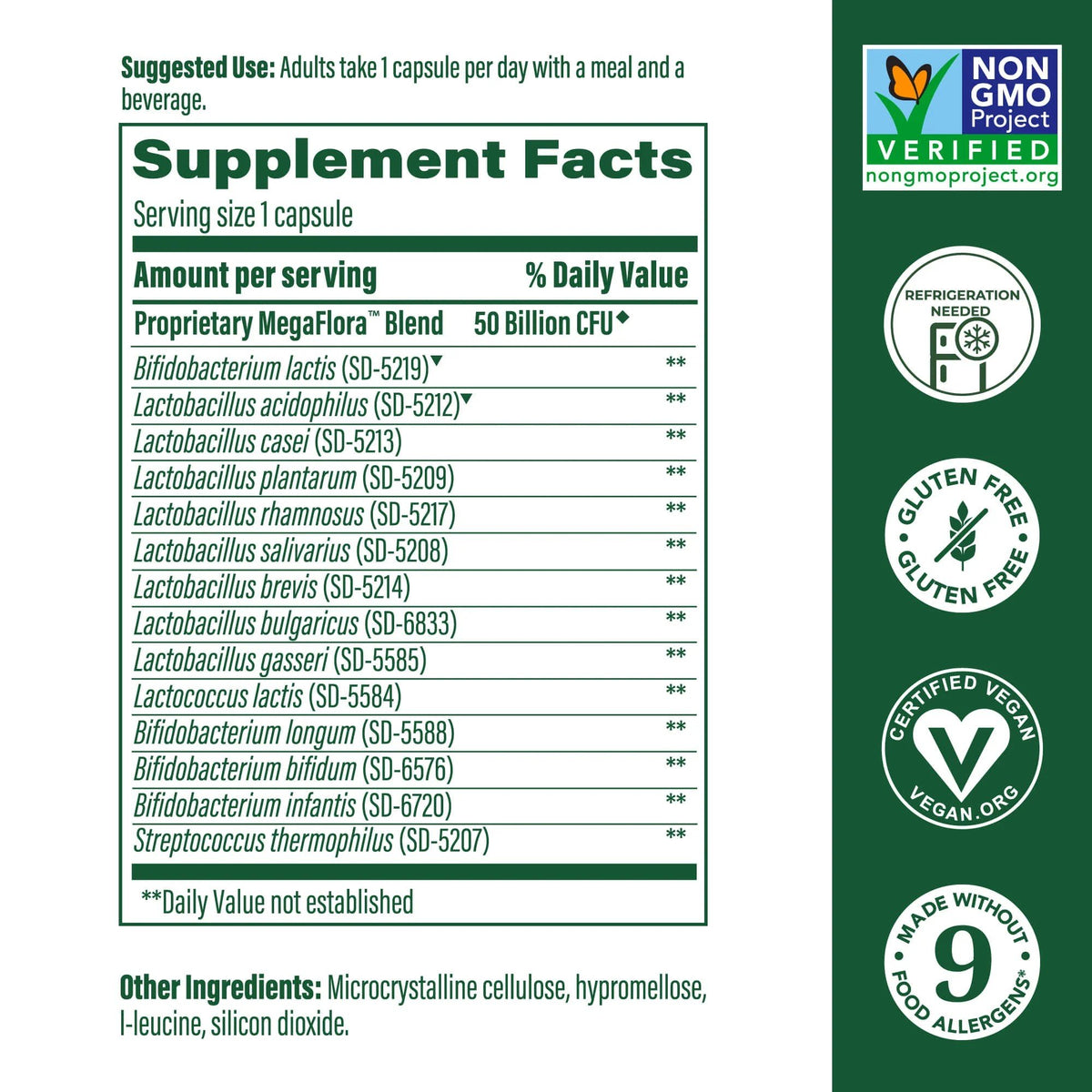 MegaFood MegaFlora Plus 30 VegCap