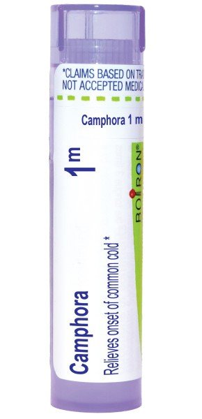 Boiron Camphora 1M Homeopathic Single Medicine For Cough, Cold & Flu 80 Pellet