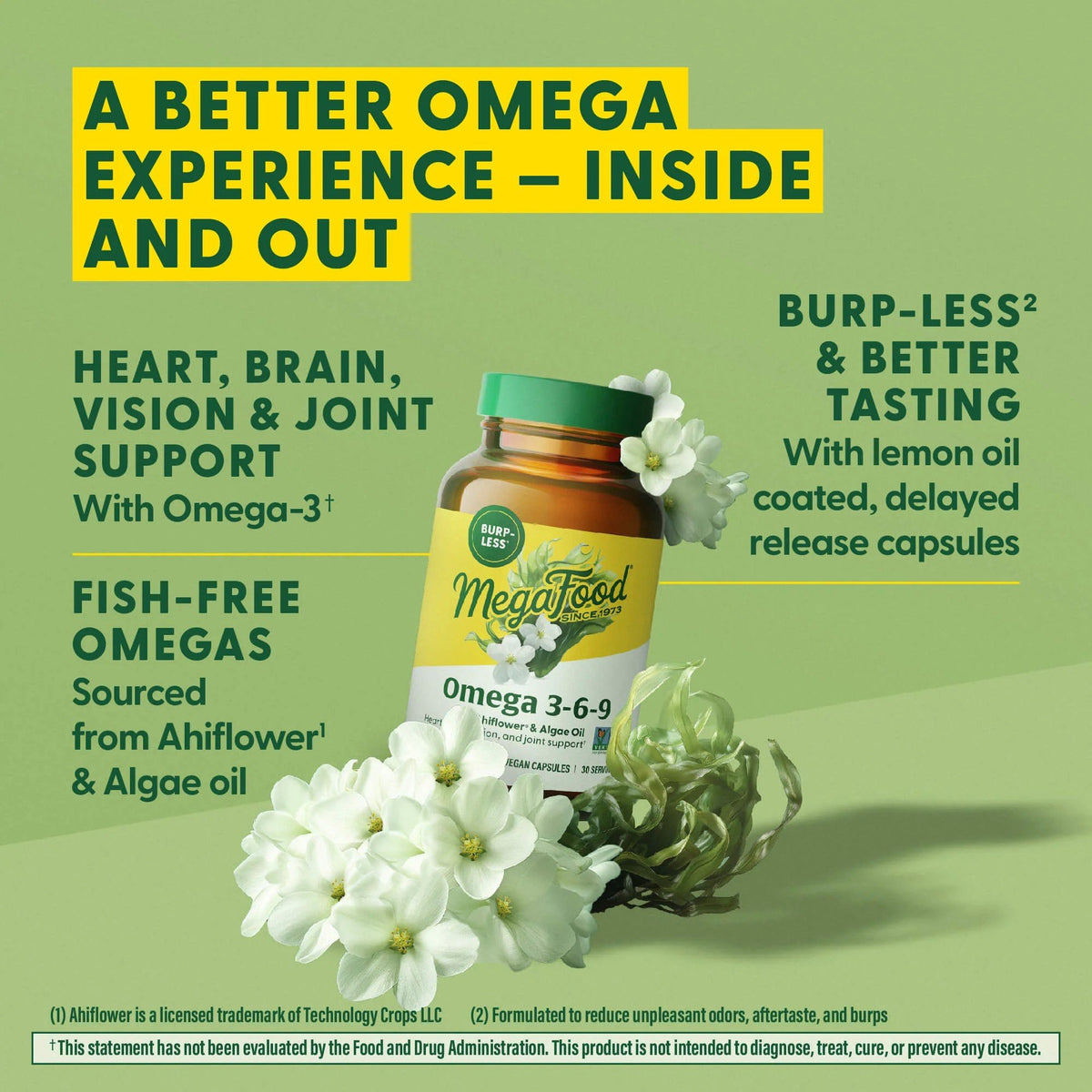 MegaFood Omega 3-6-9 60 Capsule