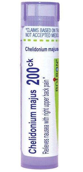 Boiron Chelidonium Majus 200CK Homeopathic Single Medicine For Digestive 80 Pellet