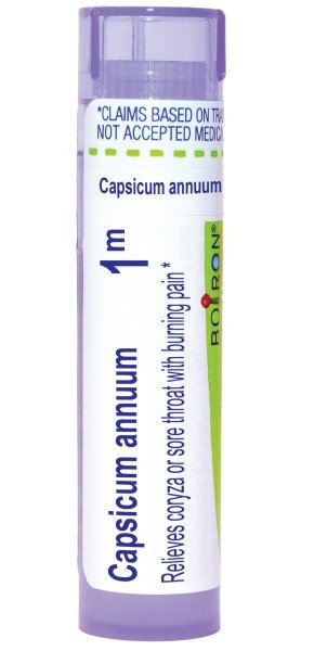 Boiron Capsicum Annuum 1M Homeopathic Single Medicine For Allergy 80 Pellet