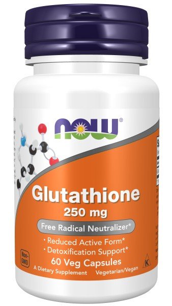 Now Foods Glutathione 250mg 60 Capsule