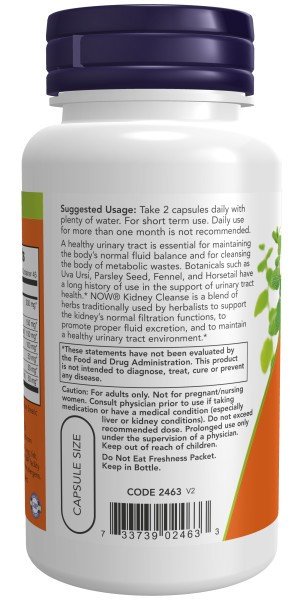 Now Foods Kidney Cleanse 90 VegCap