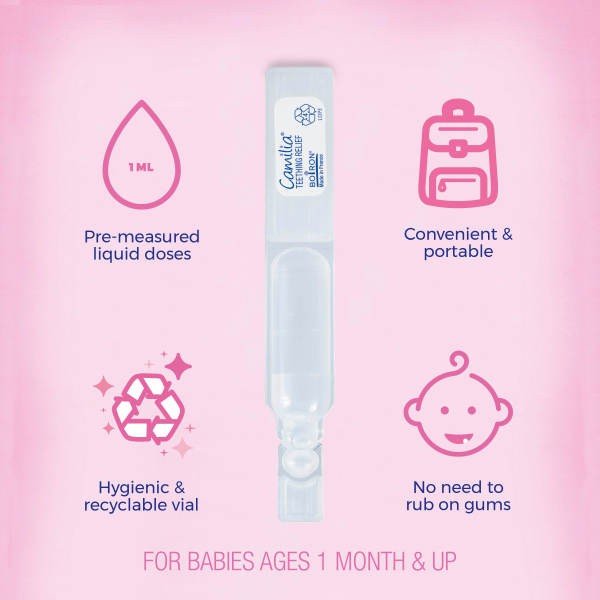 Boiron Camilia Homeopathic Medicine For Teething Relief 30 Dropper