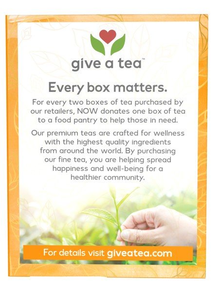 Now Foods Organic Turmeric Ginger Tea 24 ct Box