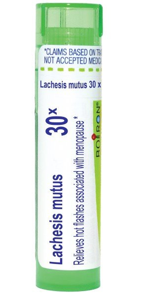 Boiron Lachesis Mutus 30X Homeopathic Single Medicine For Personal Care 80 Pellet