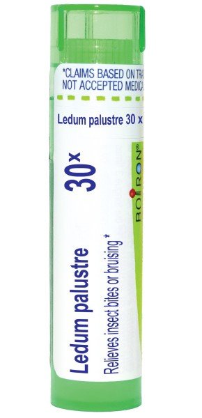 Boiron Ledum Palustre 30X Homeopathic Single Medicine For First Aid 80 Pellet