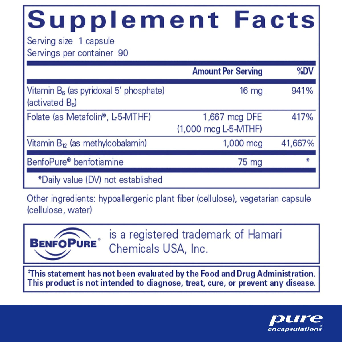 Pure Encapsulations MethylAssist 90 Capsule