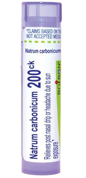 Boiron Natrum Carbonicum 200CK Homeopathic Single Medicine For Allergy 80 Pellet