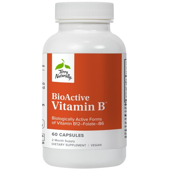 EuroPharma (Terry Naturally) BioActive Vitamin B 60 Capsule