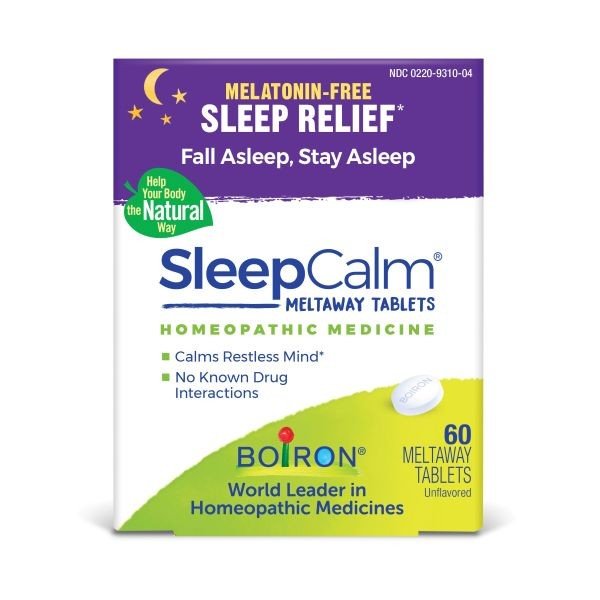 Boiron SleepCalm Homeopathic Medicine For Sleep Relief 60 Tablet