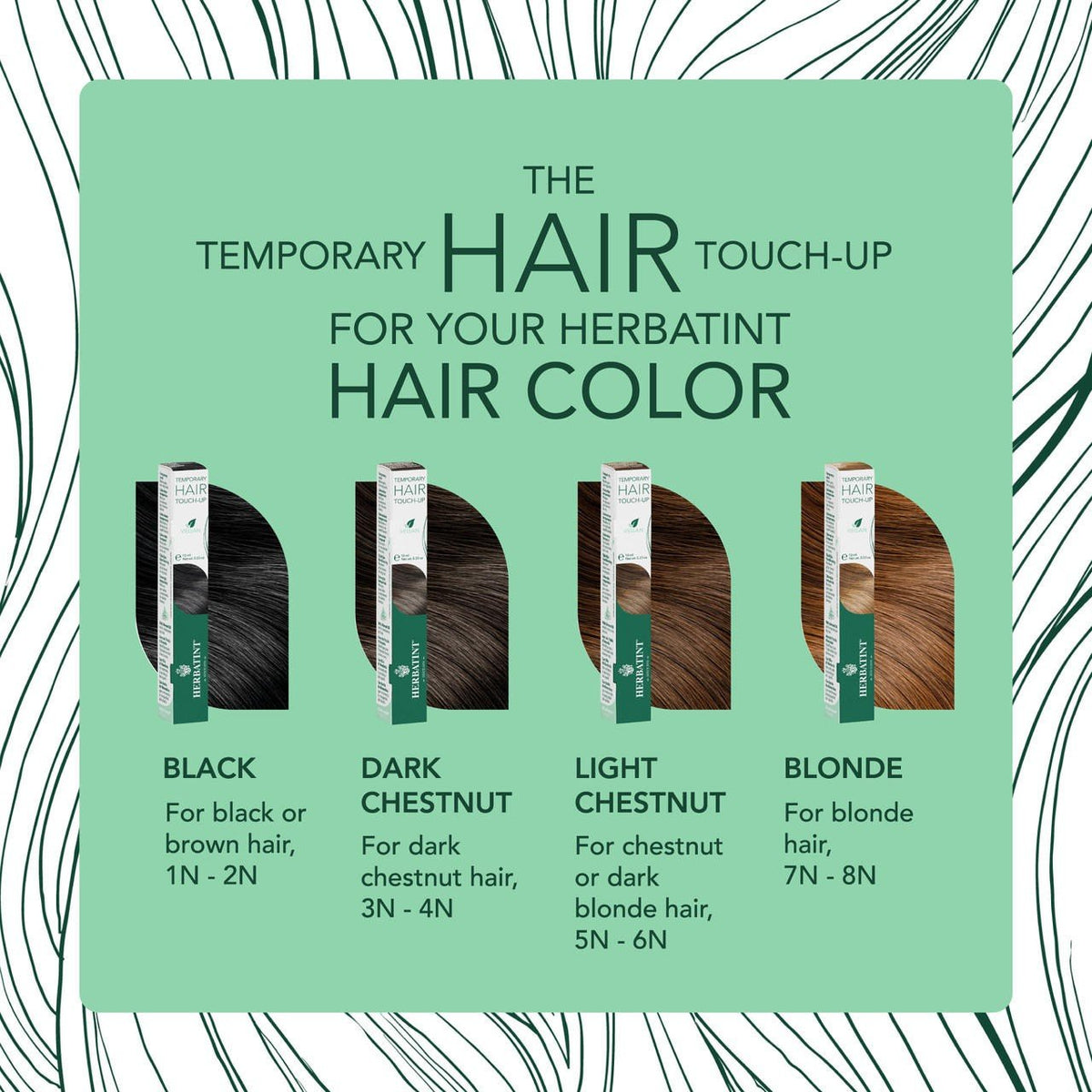 Herbatint Temporary Hair Touch-Up Blonde 10 ml Box