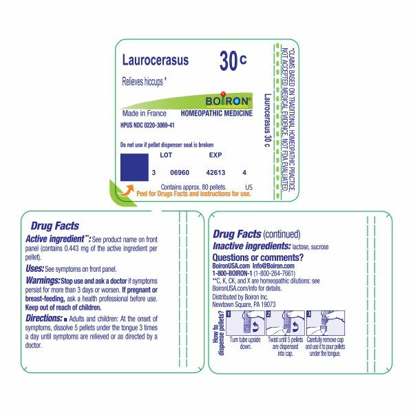 Boiron Laurocerasus 30C Homeopathic Single Medicine For Digestive 80 Pellet