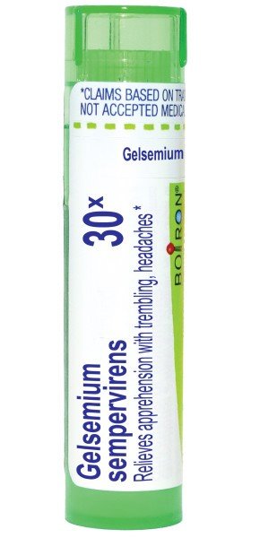 Boiron Gelsemium Sempervirens 30X Homeopathic Single Medicine For Stress & Sleep 80 Pellet